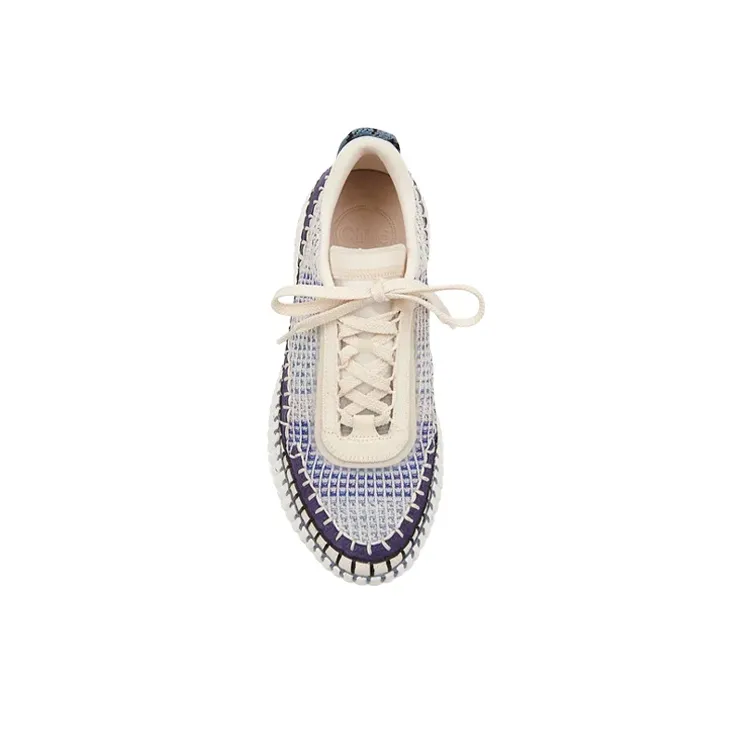Chloé Lower-Impact Mesh Nama Sneakers Women's - POIZON