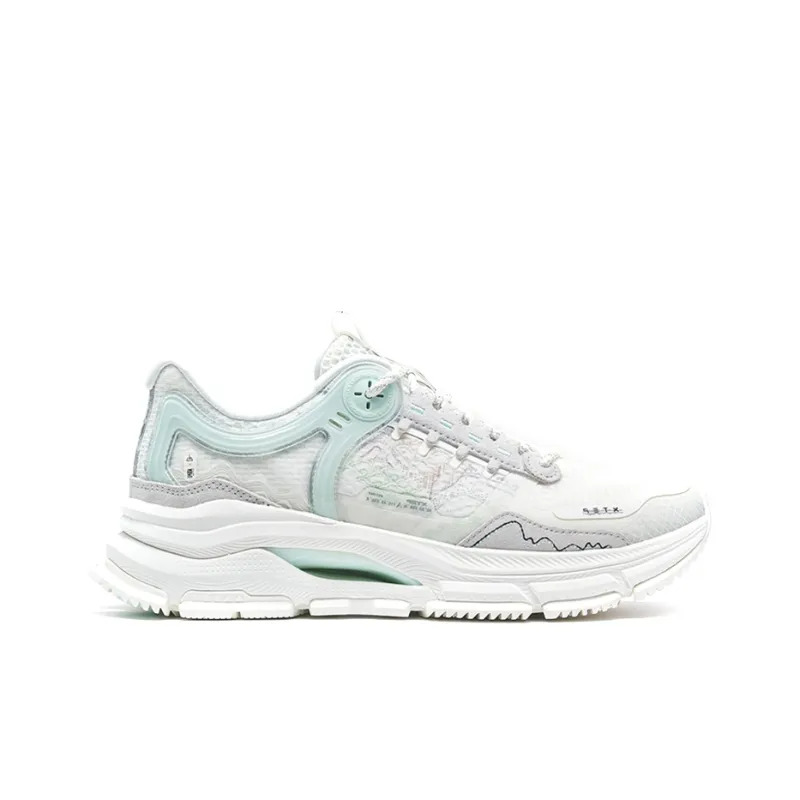 XTEP Shanhai Collection Casual Shoes Men Low Top Sail White/Foam Green-1