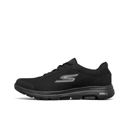 Skechers Go Walk 5 Casual Shoes Men Low-Top All Black