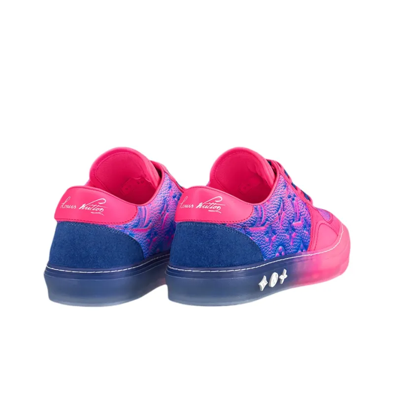 LOUIS VUITTON Ollie Richelieu Sneakers 'Pink'-3