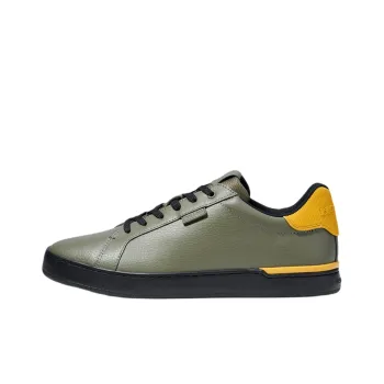 COACH Low Top Stylish Skateboarding Shoes Men's Army Green