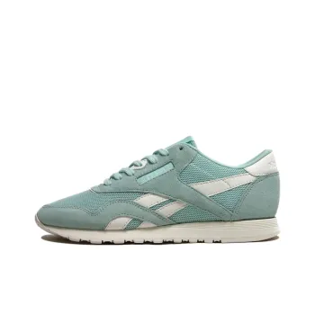 Reebok Classic Nylon Running Shoes Women's Low-Top Mint Green