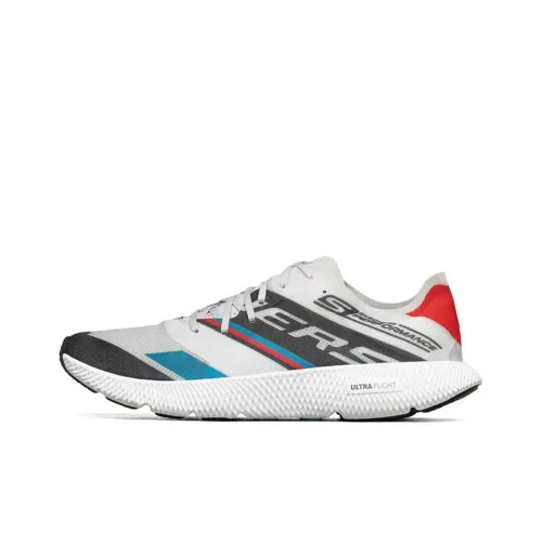 Skechers GO RUN Casual Shoes Men Low-Top Blue/Black/White