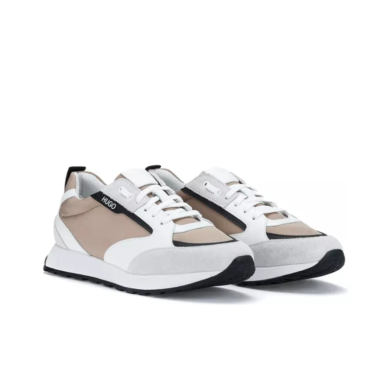 HUGO BOSS Wear-Resistant Coverage Low-Top Casual Shoes Women's Light Brown-2