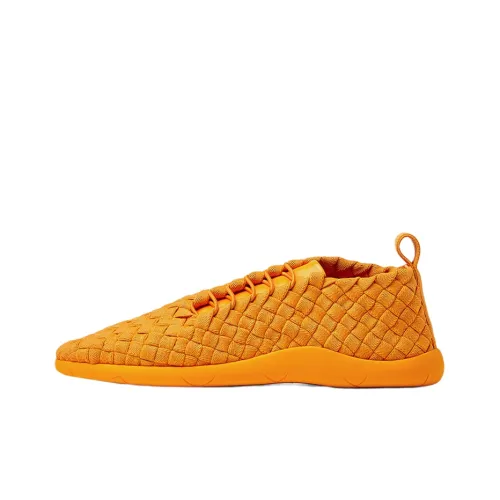 Bottega Veneta Plat Low Top Casual Shoes Men's Orange