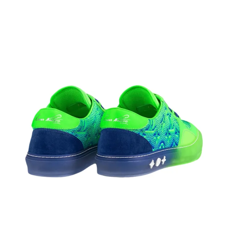 LOUIS VUITTON Ollie Richelieu Green-3