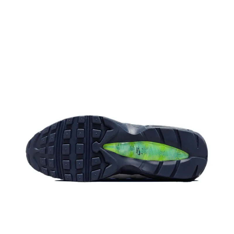 Nike Air Max 95 White Volt Football Grey 3D Multi Swoosh-5