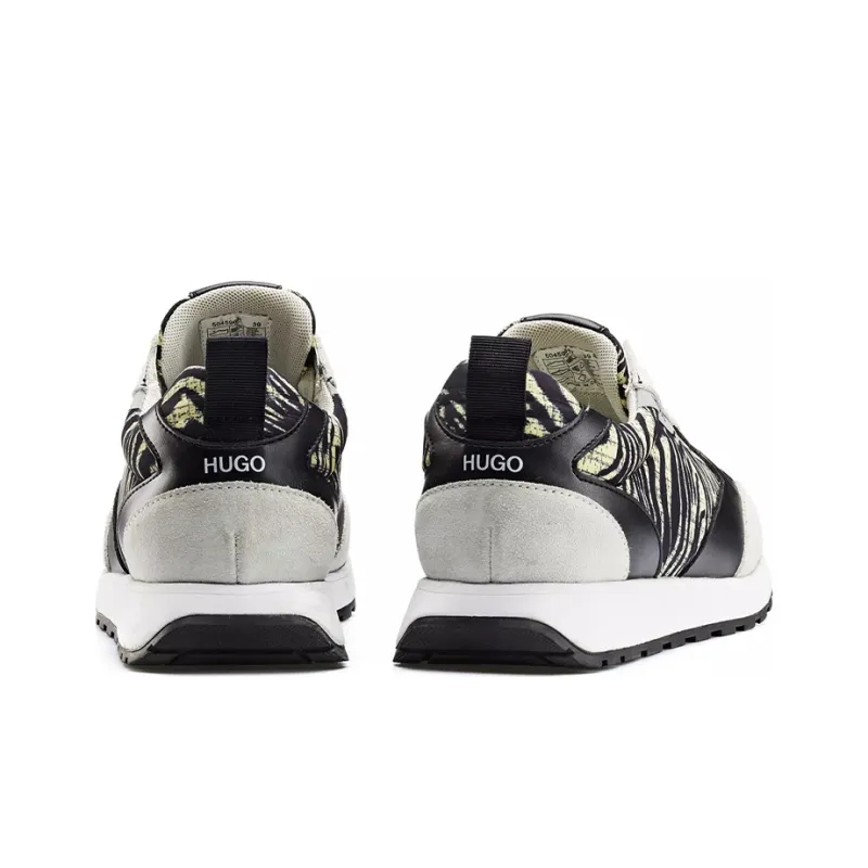HUGO BOSS Wear-Resistant Coverage Low-Top Casual Shoes Women's Gray-3