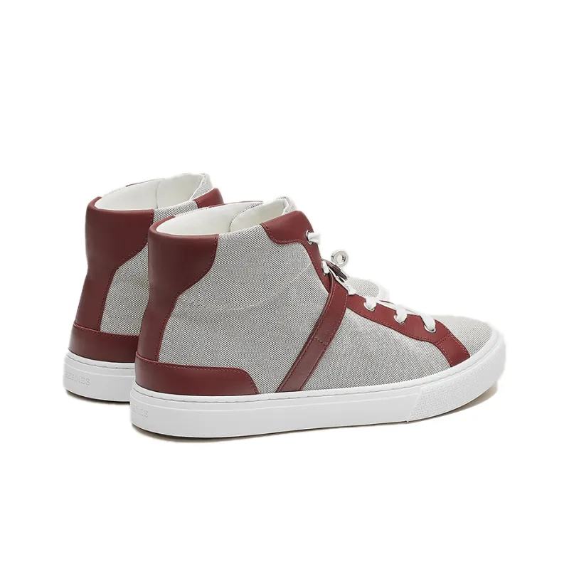 HERMES Daydream High Top Time Skateboarding Shoes Men's Fuchsia-3