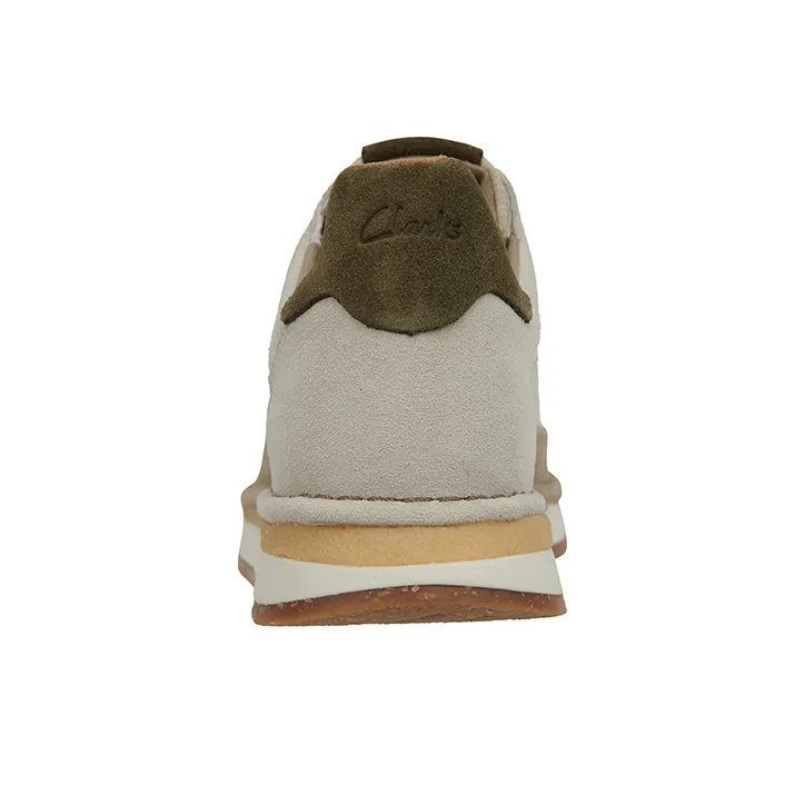 Clarks CraftRun Lace Running Shoes Men's Beige-3
