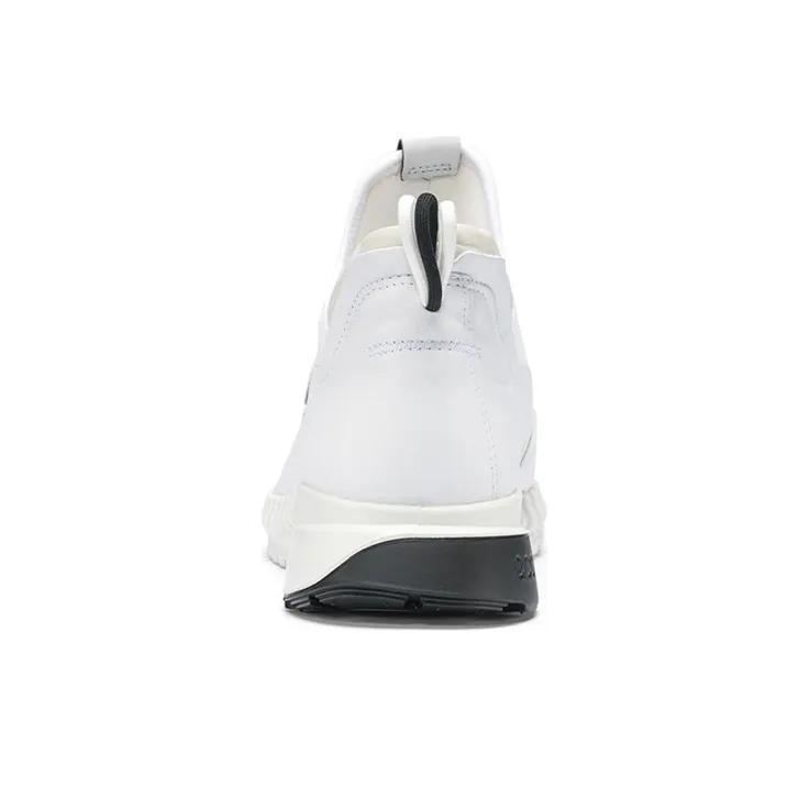 Ecco Cool Flying Cushioned Wear Resistant Coverage High Top Casual Shoes Women's White-2