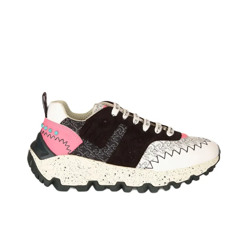 ETRO Pegaso Anti-Slip And Wear-Resistant Lightweight Low-Top Sports Casual Shoes Women's Black-1