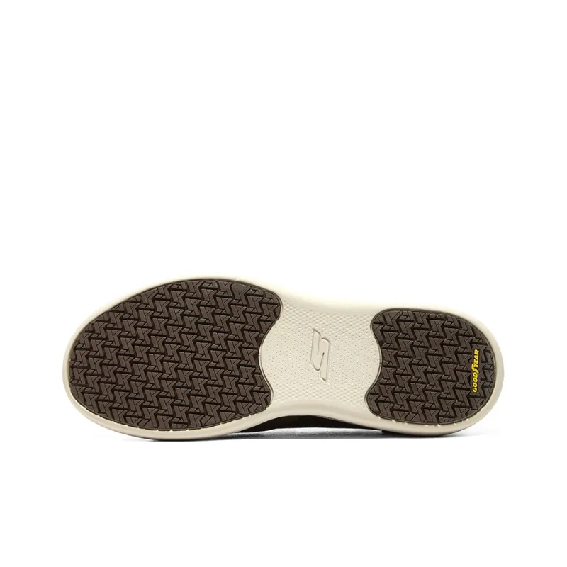 Skechers GO WALK Stability Cushioning Anti-Slip And Wear-Resistant Low-Top Casual Shoes Men's Chocolate-5