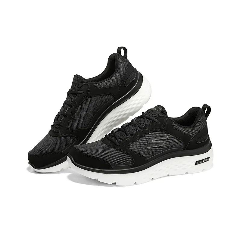 Skechers Go Walk Hyper Burst 'Black Grey'-3