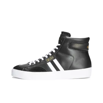 Polo Ralph Lauren Gervin Mid-Top Skateboard Shoes Men's Black