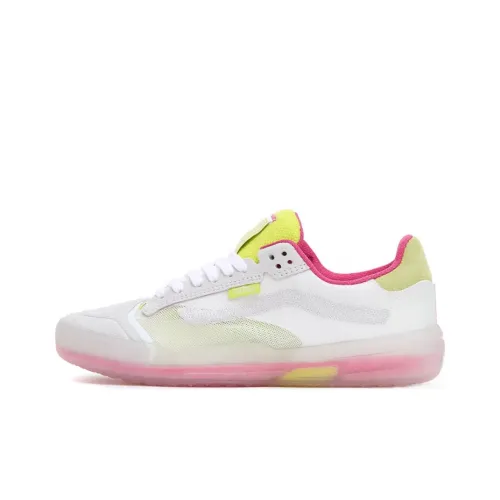 Vans Evdnt Casual Shoes Women's Low-Top White/Yellow/Pink