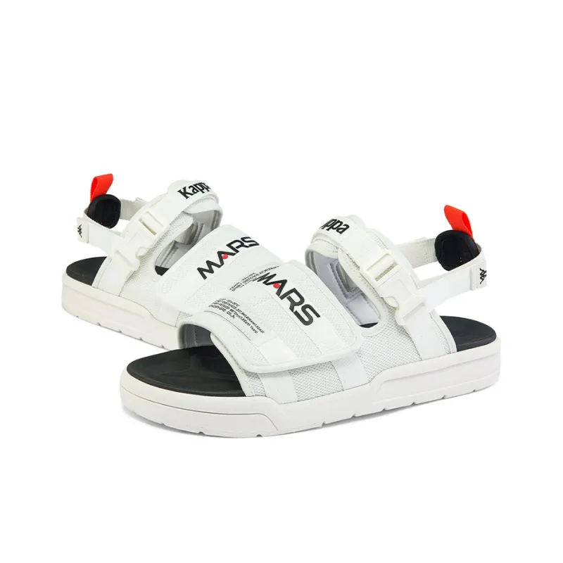 Kappa Beach Sandals Unisex Korean White-3