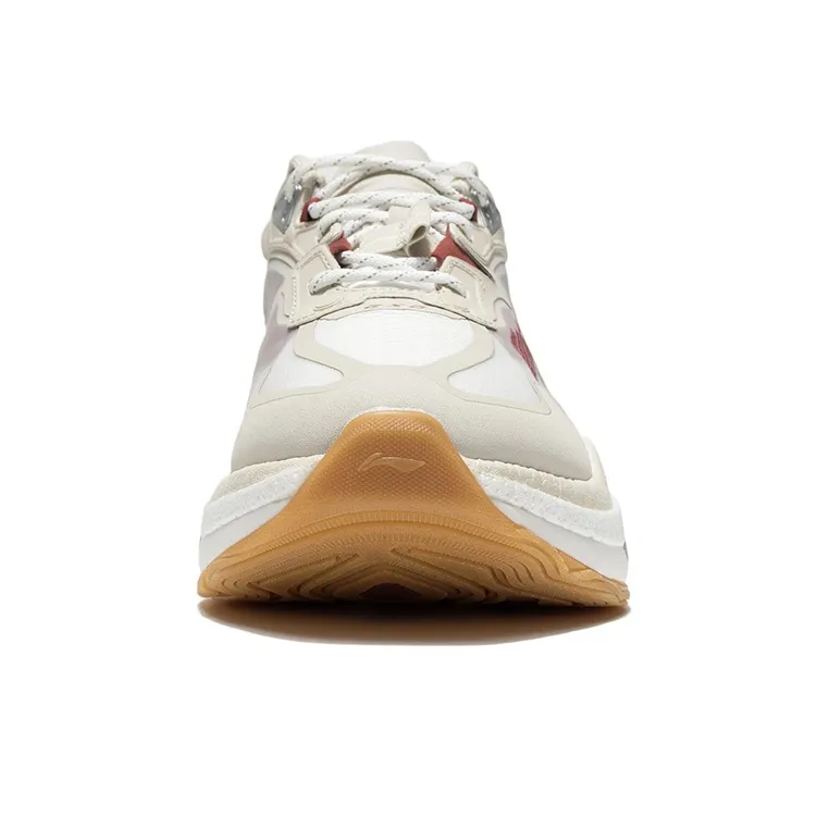 LiNing Casual Shoes Men Low Top Oat Gray/Ecru-4