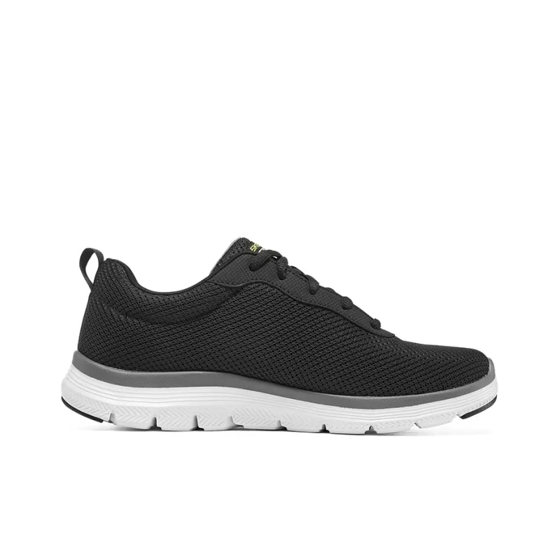 Skechers Flex Advantage 4.0 Cushioning Anti Slip And Wear Resistant Low Top Casual Shoes Men's Black-1