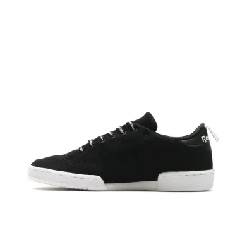PUBLISH x Reebok Club C Ultk Anti Slip Wear Resistant Low Top Skateboard Shoes Men's Black White