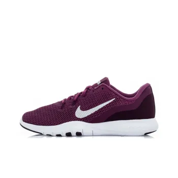 Nike Flex Trainer 7 Cushioned Anti-Slip And Wear-Resistant Lightweight Low-Top Running Shoes Women's Purple