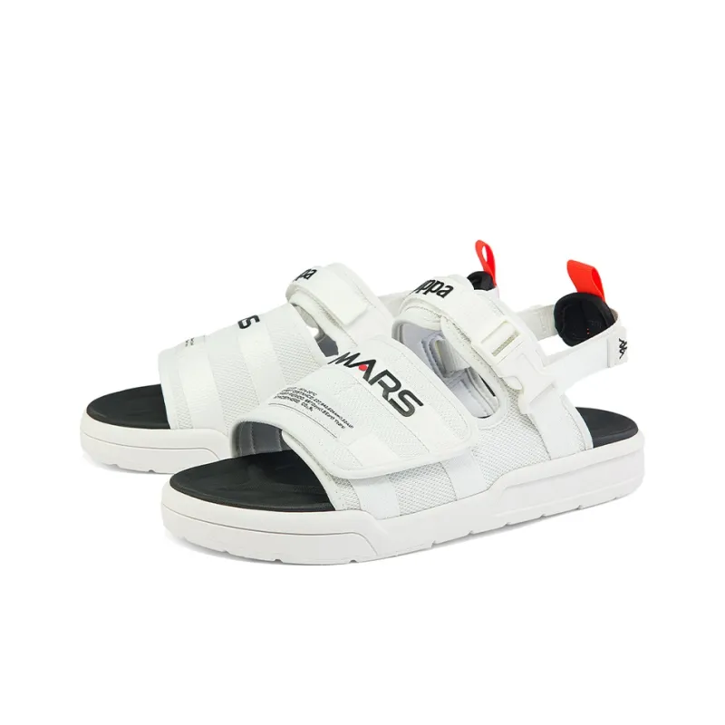 Kappa Beach Sandals Unisex Korean White-2