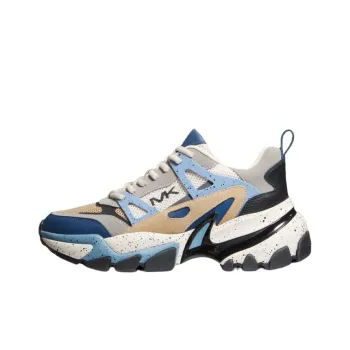 MICHAEL KORS Anti-Slip Wear-Resistant Low-Top Casual Shoes Men's Blue White