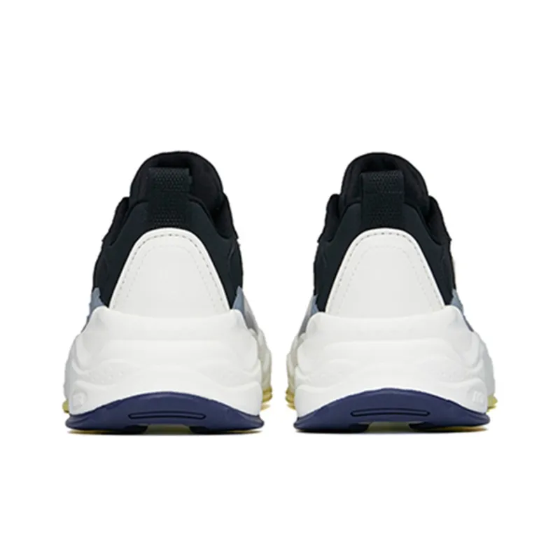 Anta Millennium 4.0 Wear Resistant Slip Resistant Low Top Sports Casual Shoes Men's White Black-4