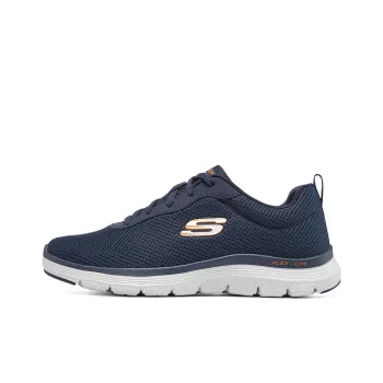 Skechers Flex Advantage 4.0 Cushioning Anti Slip And Wear Resistant Low Top Casual Shoes Men's Blue