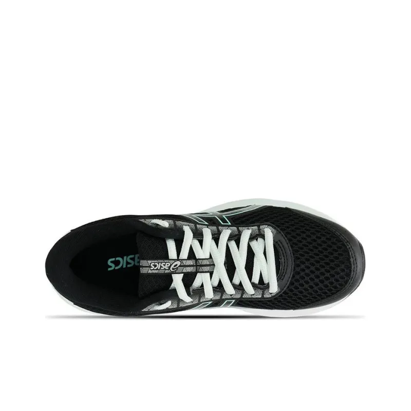 Asics Gel-Shogun 4 Anti-Slip Wear-Resistant Low-Top Running Shoes Women's Black Green-2