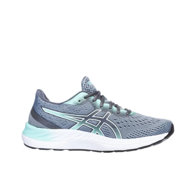Asics Gel-Excite 8 Anti-Slip And Wear-Resistant Breathable Low-Top Running Shoes Women's Gray Green-1