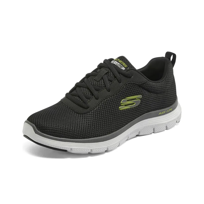 Skechers Flex Advantage 4.0 Cushioning Anti Slip And Wear Resistant Low Top Casual Shoes Men's Black-2