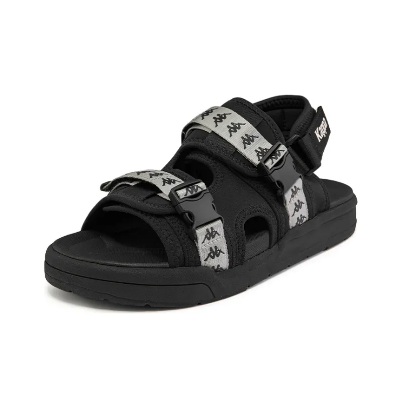 Kappa Beach Sandals Unisex Black-1