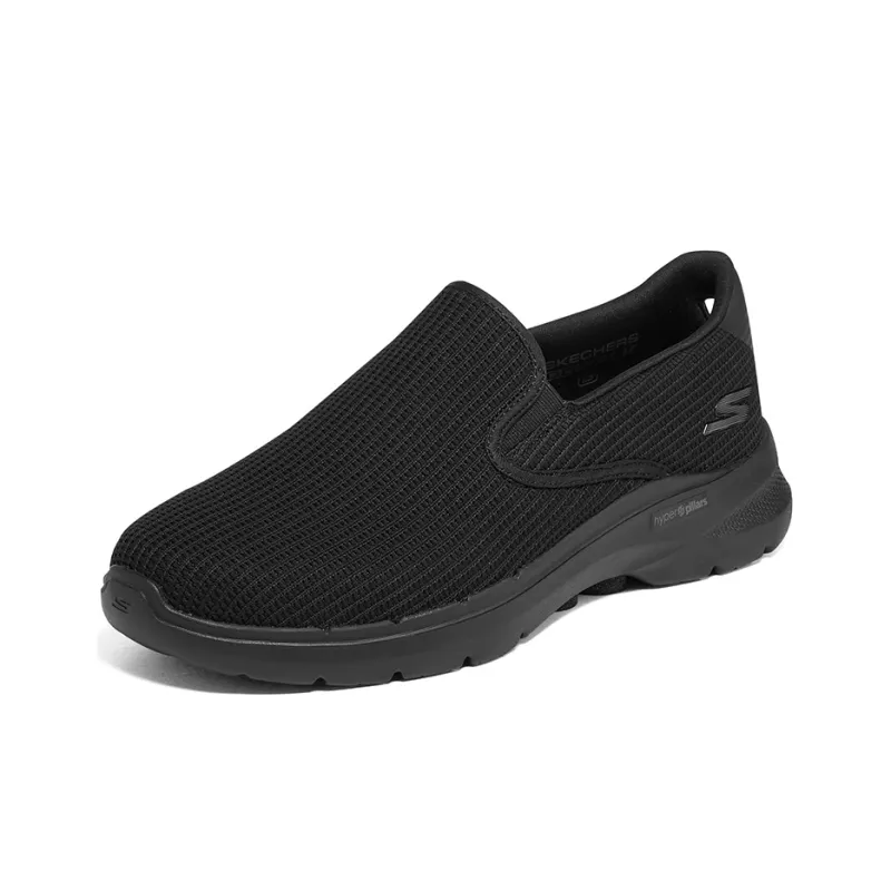 Skechers Go Walk 6 Anaglyph 'Pure Black'-2