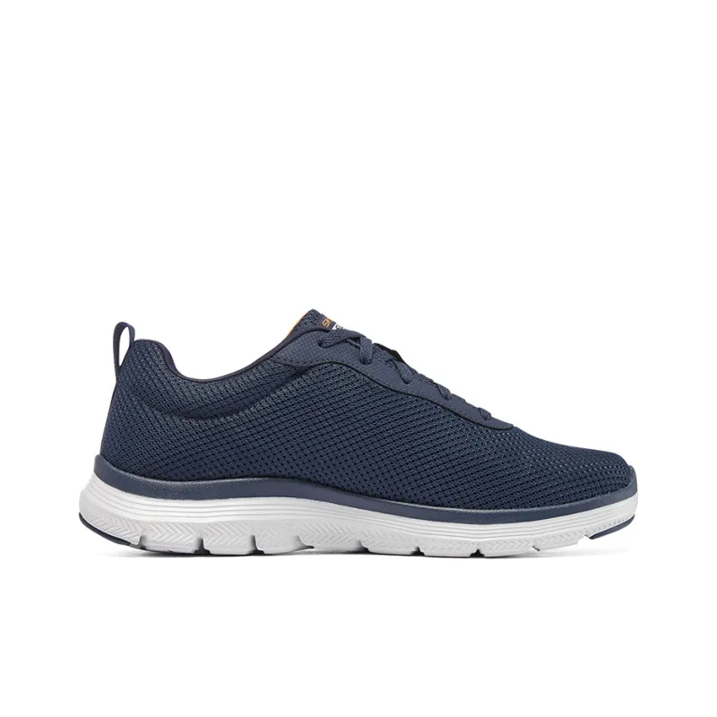 Skechers Flex Advantage 4.0 Cushioning Anti-Slip And Wear-Resistant Low-Top Casual Shoes Men's Blue-1