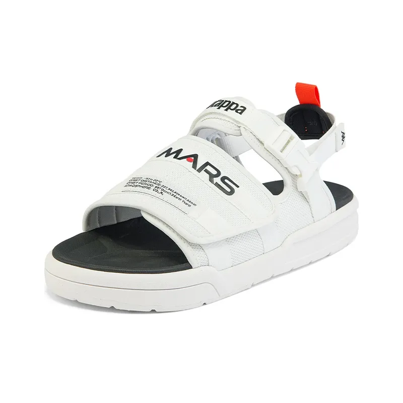 Kappa Beach Sandals Unisex Korean White-1