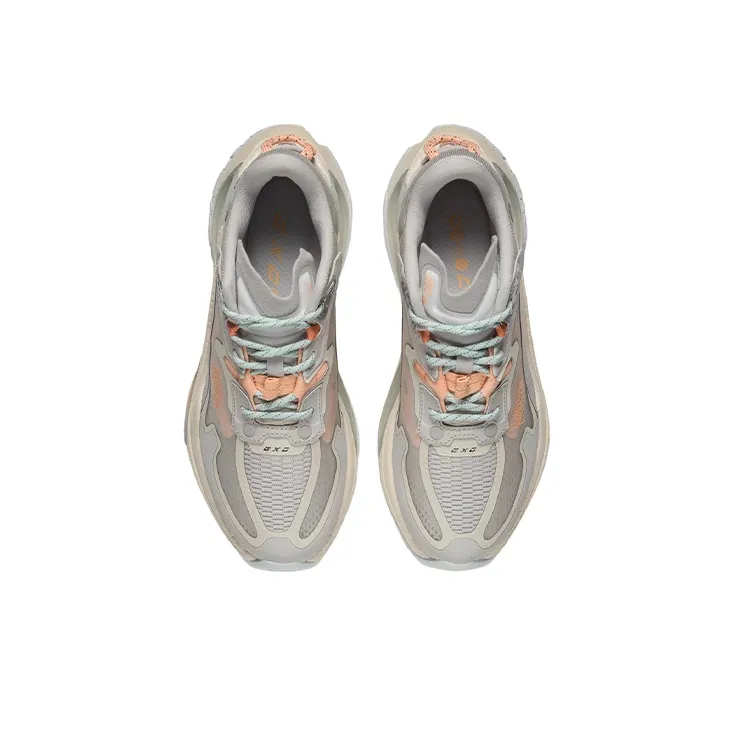 LiNing Beyond Infinity Low Top Sports Casual Shoes Women's Gray White-3