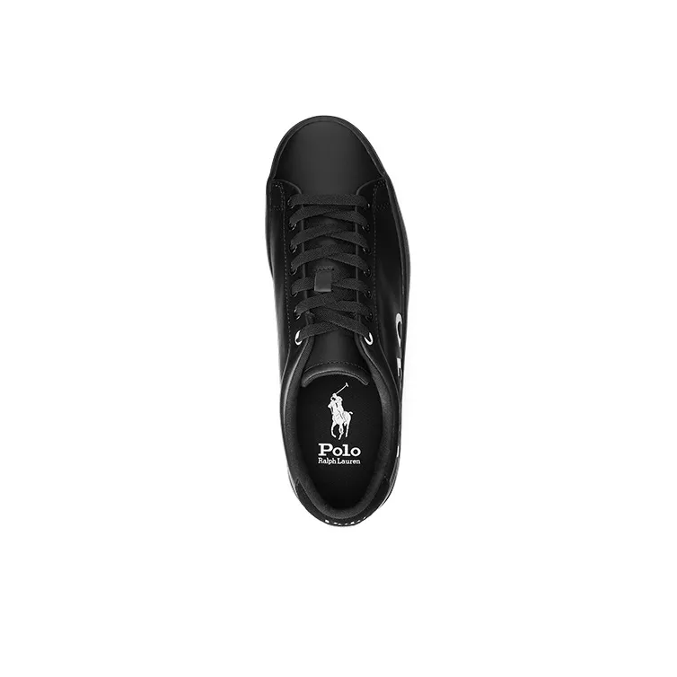 Polo Ralph Lauren Longwood Skateboard Shoes Men's Black White-2