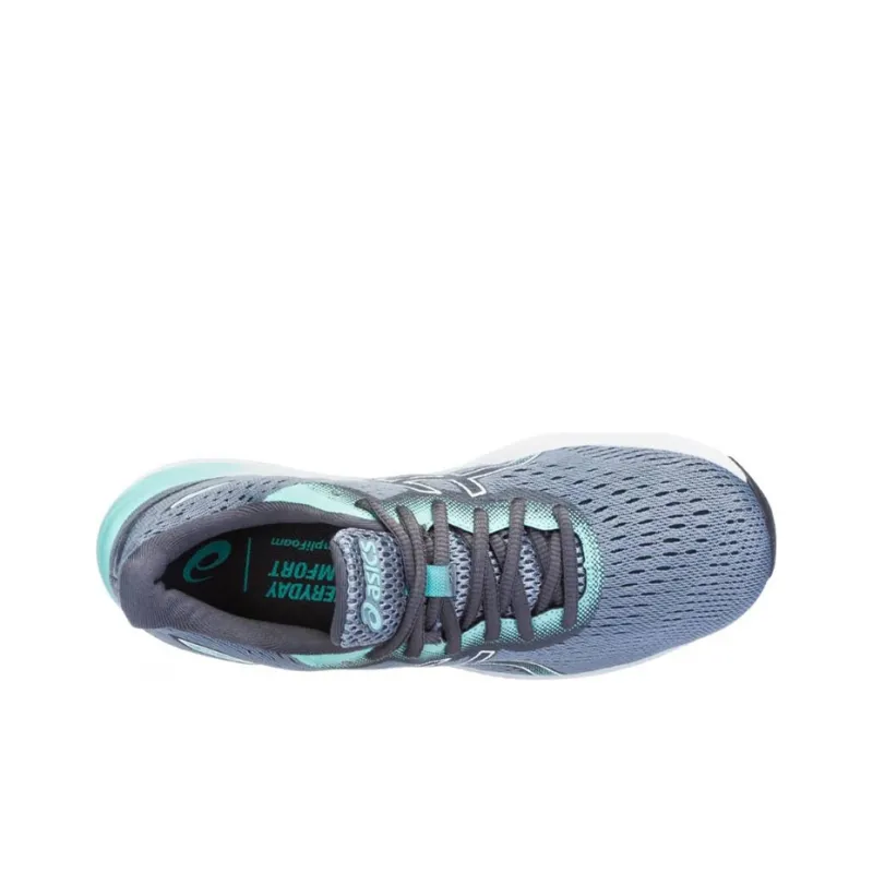 Asics Gel-Excite 8 Anti-Slip And Wear-Resistant Breathable Low-Top Running Shoes Women's Gray Green-2