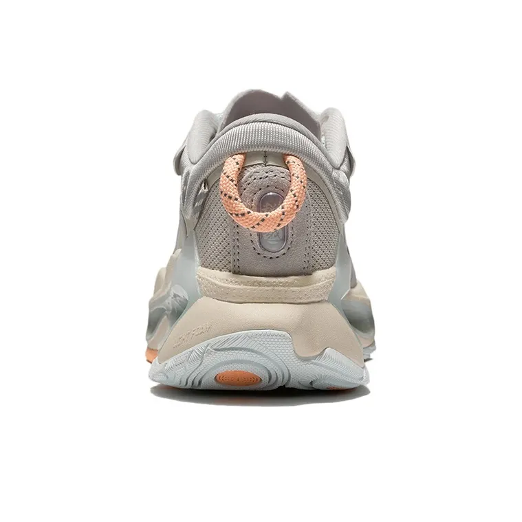 LiNing Beyond Infinity Low Top Sports Casual Shoes Women's Gray White-5