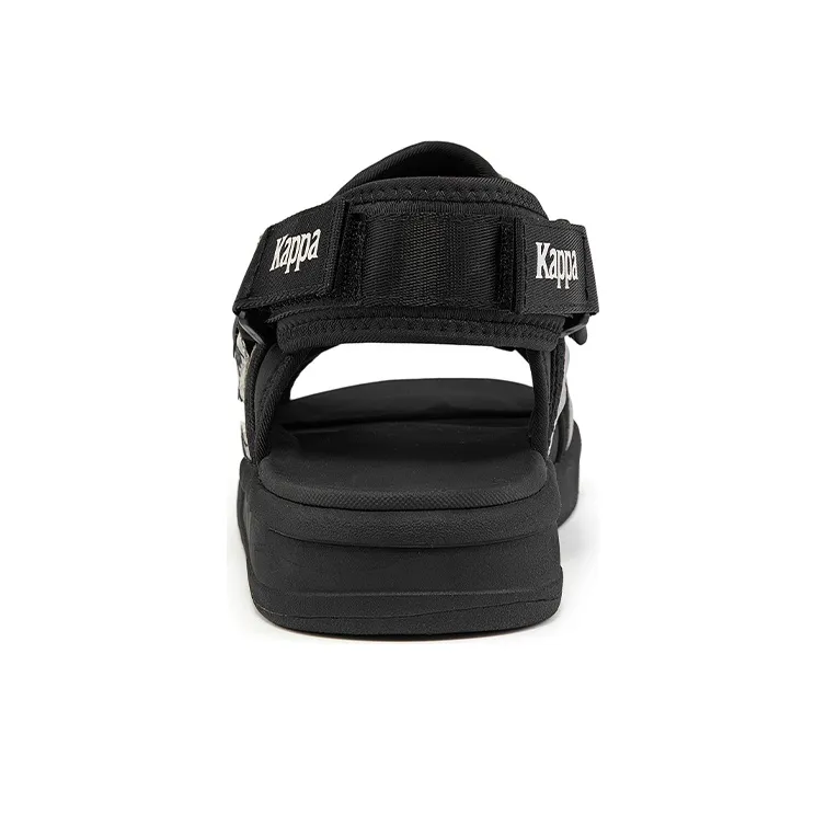 Kappa Beach Sandals Unisex Black-4