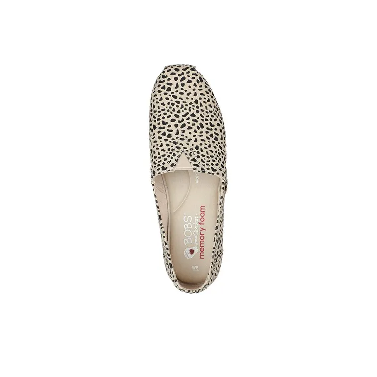 Skechers Bobs Casual Shoes Women's Low-Top Leopard Print-2