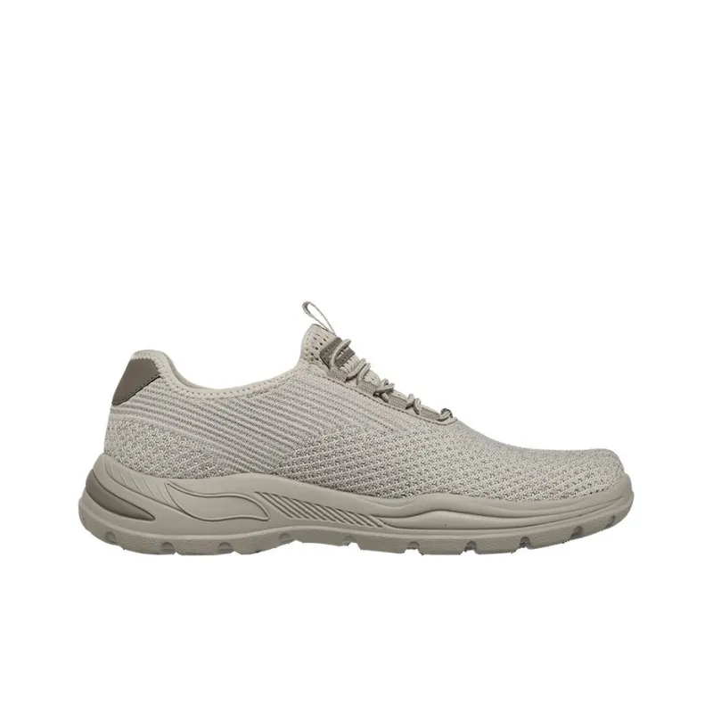 Skechers Arch Fit Motley Cushioning Anti-Slip And Wear-Resistant Low-Top Casual Shoes Taupe-1