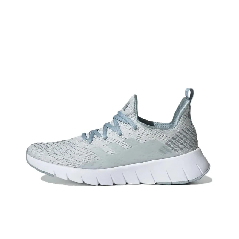 Adidas Neo Asweego Breathable Low-Top Running Shoes Women's Light Blue-0