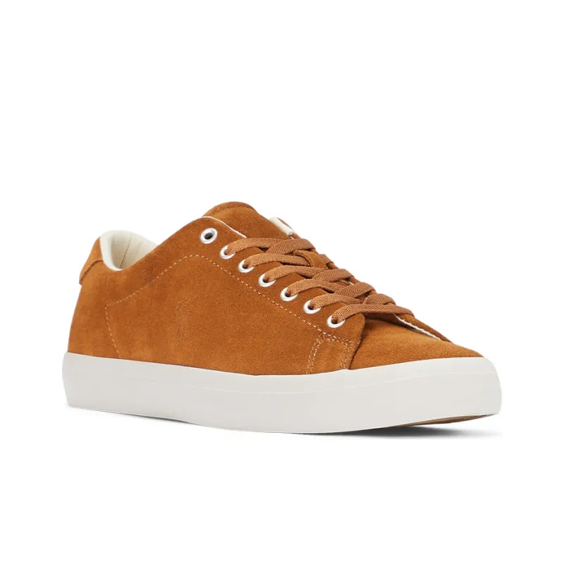 Polo Ralph Lauren Longwood Low-Top Skateboard Shoes Men's Brown-2