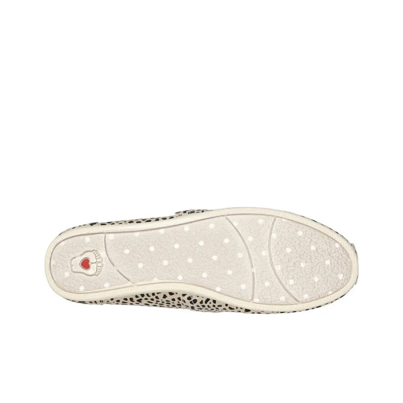 Skechers Bobs Casual Shoes Women's Low-Top Leopard Print-3