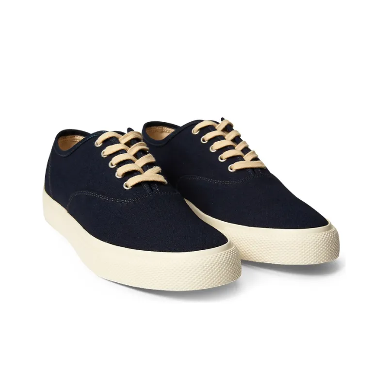 Polo Ralph Lauren Canvas New Norfolk Low-Top Skateboard Shoes Men's Dark Blue-2