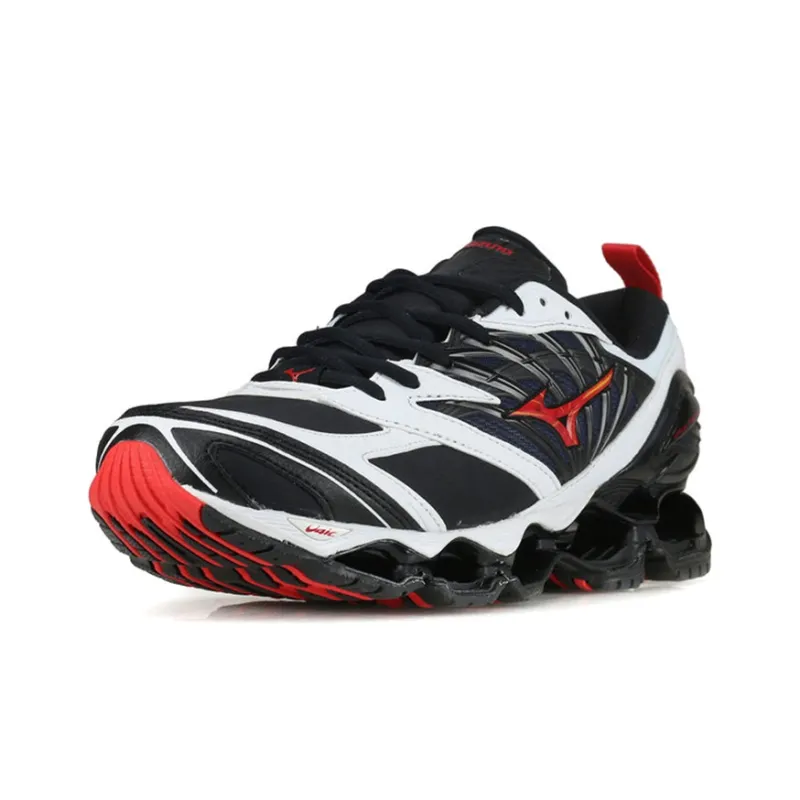 Mizuno Pro Running Shoes Men Low Top Black/White/Red-2