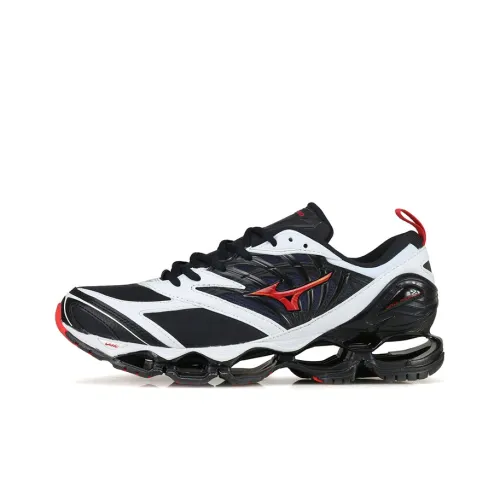 Mizuno PRO Running Shoes Men Low-Top Black/White/Red