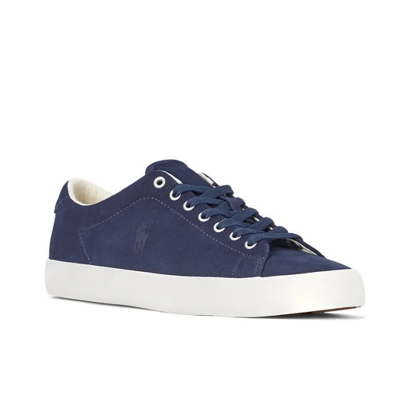 Polo Ralph Lauren Longwood Low-Top Skateboard Shoes Men's Denim Blue-2